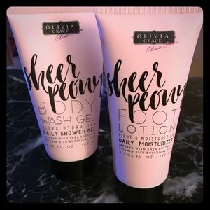Olivia Grace Body Wash and Foot Lotion